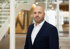 Odd Henrik Iversen, verftsdirektør på Vard Langsten