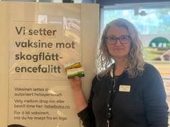 Jenny Mari Brynsholmen, farmasøyt i Vitusapotek.
