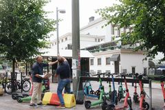 Installasjon i Helsinki sentrum