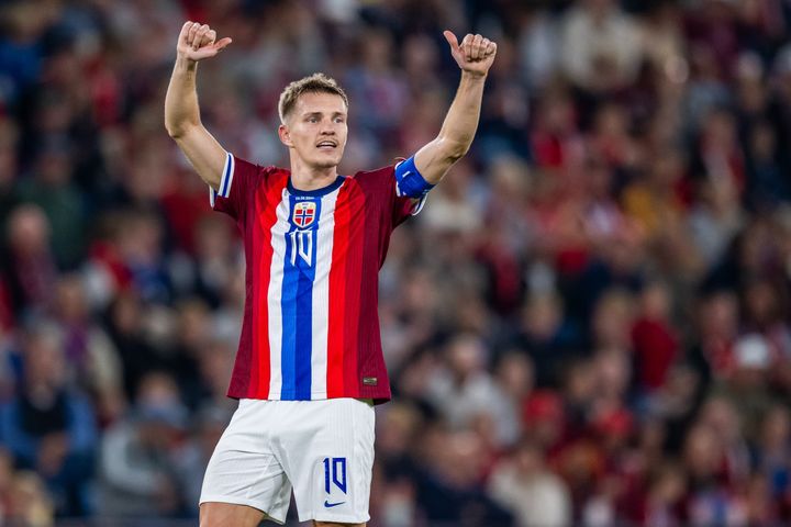 «UTØVERNES STEMME»: Martin Ødegaard spiller en viktig rolle for ikke bare landslaget, men også NISO og fellesskapet til norske utøvere.