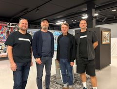 Ola Hanø, Erik Heisholt, Arnstein Sarset og Dino Beslic skal jobbe sammen for å gi Street Art Norge en enda tydeligere stemme.