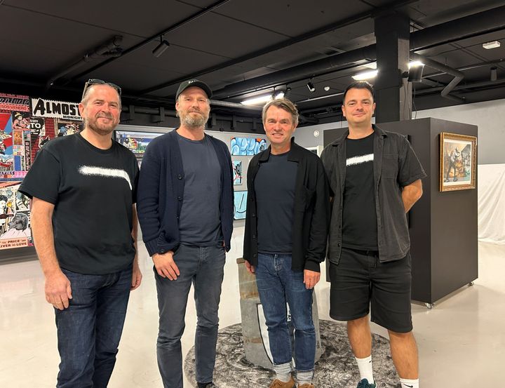 Ola Hanø, Erik Heisholt, Arnstein Sarset og Dino Beslic skal jobbe sammen for å gi Street Art Norge en enda tydeligere stemme.