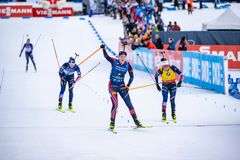 Maren Kirkeeidetok sin første individuelle verdenscupseier i Le Grand bornand