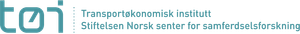 Transportøkonomisk Institutt Stiftelsen Norsk senter for samferdselsforskning