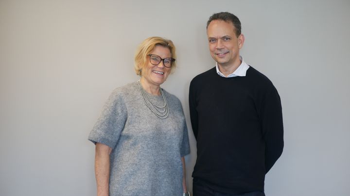 Administrerende direktør i NKF, Kirsti Kierulf og Daglig leder i co2pilot, Rolf Hagen.