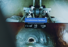 autonomt kjøretøy i aksjon