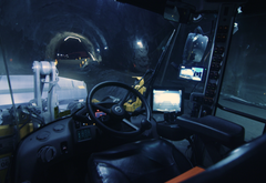 Autonome maskiner i tunnelen