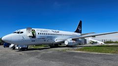 Et ikonisk Boeing 737-200 passasjerfly selges på auksjon.