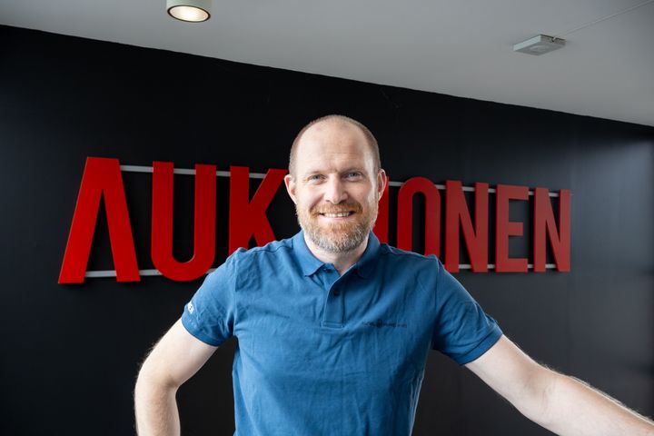Knut Petter Gisholt, salgsleder i Auksjonen og prosjektleder for auksjonene under TV-aksjonen.
