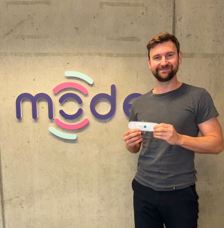 CEO og medgründer Gøran van den Burgt i Mode Sensors AS