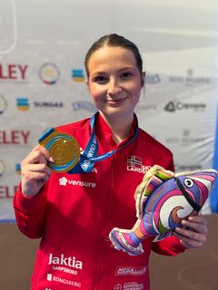 Europamester Pernille Nor-Woll