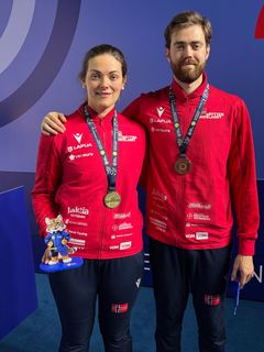EM-gull til Jeanette Hegg Duestad og Jon-Hermann Hegg