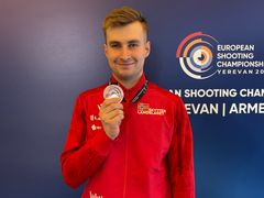 Ole Martin Halvorsen tok bronse i 10m luftrifle i EM Jerevan