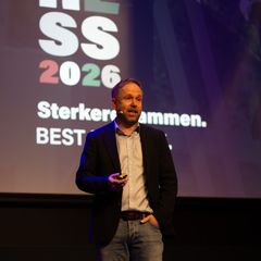 Konsernsjef i Norgeshusgruppen, Dag Runar Båtvik åpnet kongressen