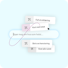 Noteless kan hjelpe til med de fleste administrative oppgaver.