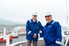 CEO, Karl Johan Bakken, og styreleder, Babak Jabbari