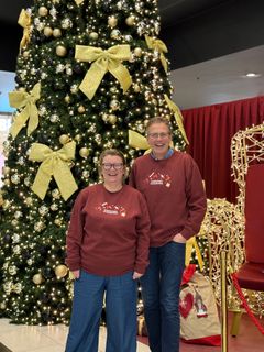 Markedssjef Jannicke Bergmann og senterleder Per Kristian Trøen