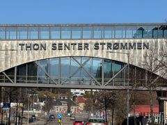 Ny logo på senterets ikoniske bro