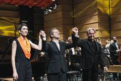 Åpningskonsert Festspillene i Bergen 27. mai 2026 med Esa-Pekka Salonen & Bergen Filharmoniske Orkester m/Bertrand Chamayou & Cécile Lartigau