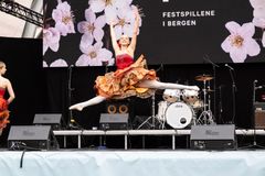 De unges festspilldag, på Festallmenningen.
