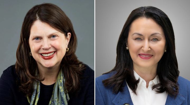 Louis Quam, venstre, og Saj-nicole A. Joni blir nye styremedlemmer i Care Safety Innovations.