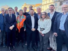 CSI sitt styre og et par investorer samt Kyndryl representanter ifm et styremøte i London i November 2025.