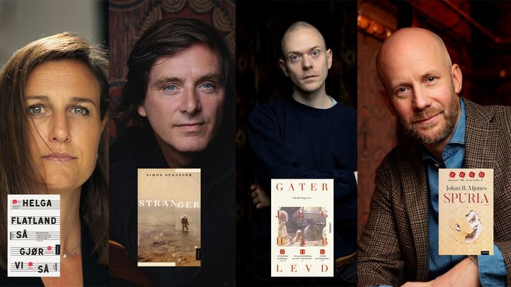 Fra venstre: Helga Flatland, Simon Stranger, Nikolai Torgersen og Johan Mjønes.