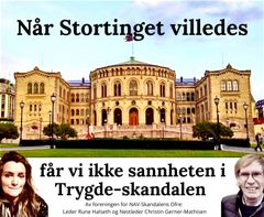 Ledelsen i Foreningen for NAV-Skandalens Ofre jobber for en oppreisinings-løsning for alle NAV ofre.