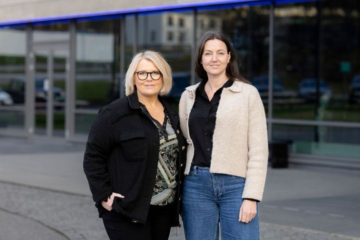 Britt Giske Andersen og Elisabeth Hatlenes representerer Maritimt Forum Nordvest og Region Fjordane i innsatssgruppa for Stad skipstunnel