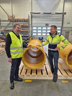 Jostein Devold with Morten Kostøl at KSMV.