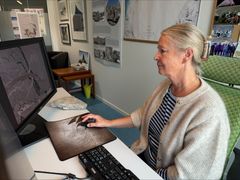 BILDENE AVSLØRTE Da Synnøve Elvevold gikk gjennom feltbildene fra 2022 på nytt sist vinter begynte brikkene å falle på plass. Observasjonene la grunnlaget for den nye studien. Foto: Ivan Ortegon / Norsk Polarinstitutt