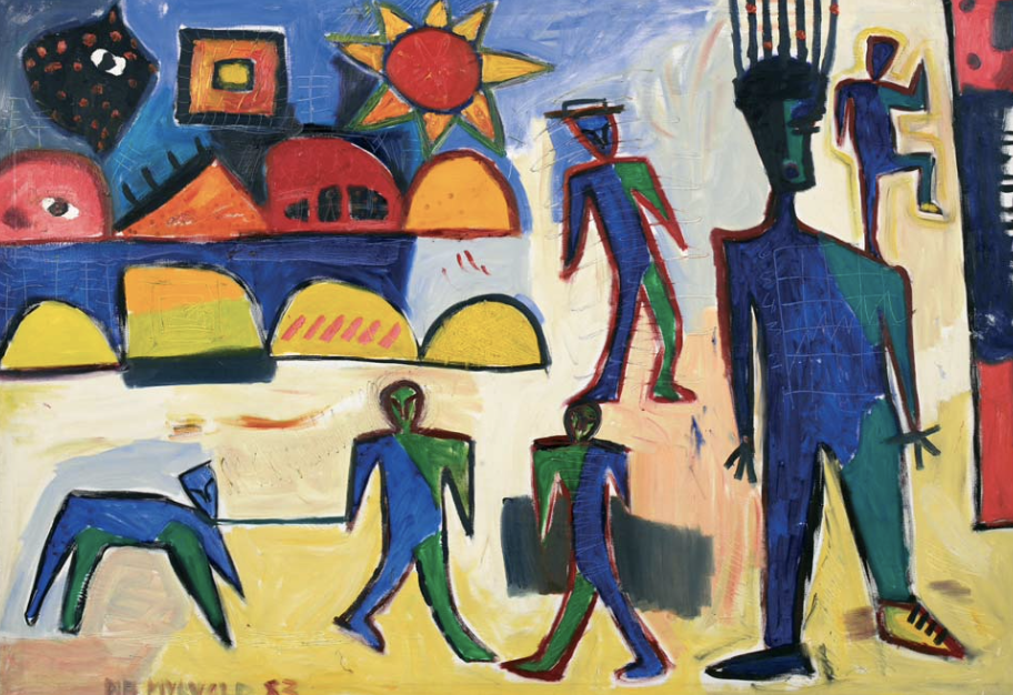 PIA MYRVOLD: PUNK, MALERI 1980–1985 Å fange et transatlantis