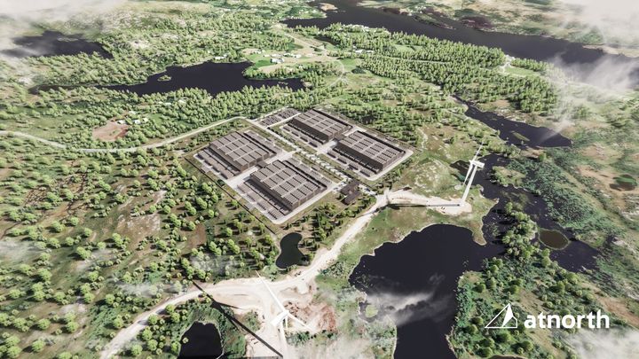 atNorth sitt planlagte datasenter på Haugalandet