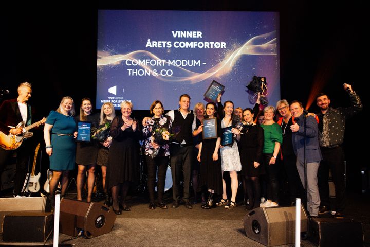 Årets Comfort-bedrift 2023 ble Comfort Modum – Thon & Co. VVS Norge