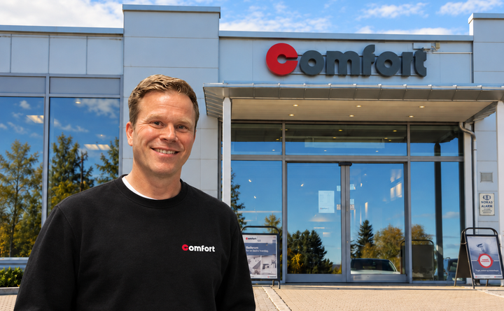 Vidar Skoglund, kjededirektør Comfort.