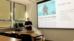 Cathinka Dahl Hambro gjesteforeleser ved universitetet i Poznan, Polen