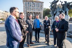 Norske kirkeledere besøkte Ukraina i høst.