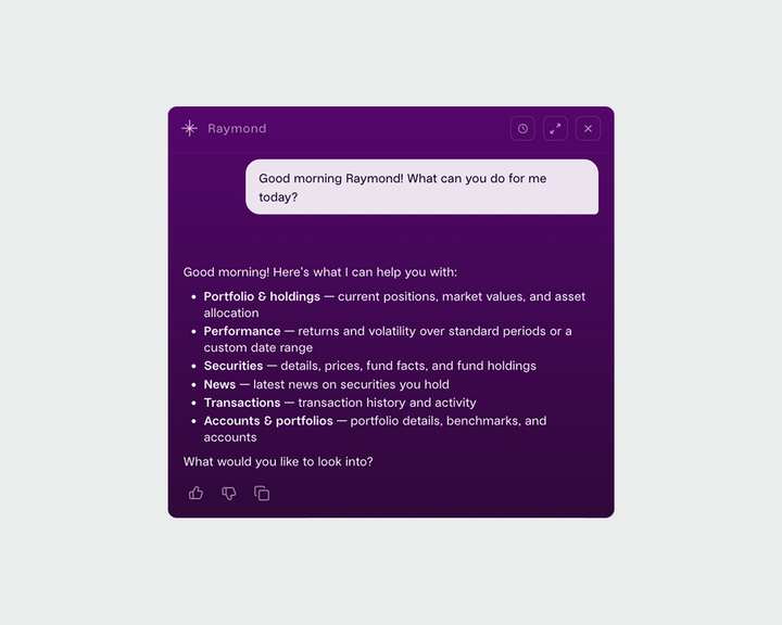 Raymond AI Chat