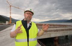 Ordfører Geir Waage mener den nye dypvannskaia blir en viktig investering for framtidens Helgeland og vil styrke regionens næringsliv og beredskap.
