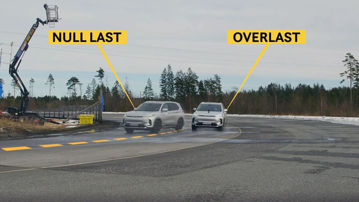 Elbiler har i mange tilfeller lavere nyttelast en biler med forbrenningsmotor. Overlesser du bilen får det konsekvenser for sikkerheten.