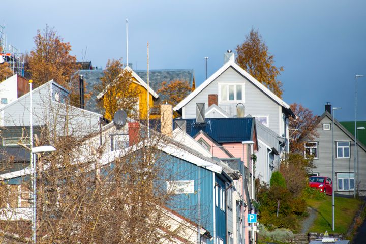 Illustrasjonsbilde av hus i Tromsø