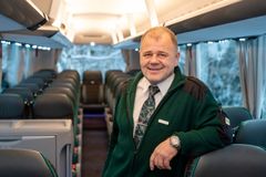 Til fri bruk i saken: Turbussjåfør og tillitsvalgt i Yrkestrafikkforbundet Steinar Nikolaisen