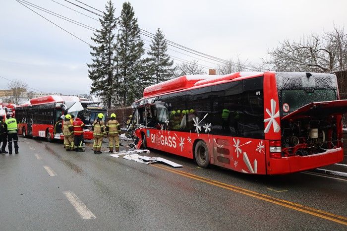 Ulykken i Fredrikstad hvor en bussjåfør mistet livet og en annen ble kritisk skadet