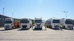 380 lastebilsjåfører deltok i YTFs grenseundersøkelse