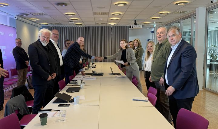Partene ble enige i lønnsoppgjøret på Grossistoverenskomsten på overtid hos Riksmekleren