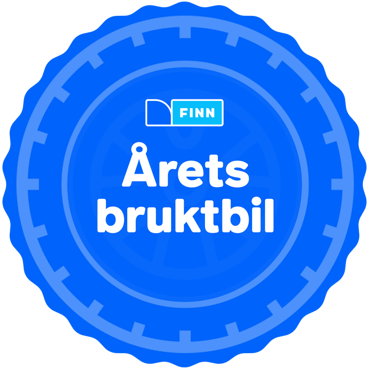 Logoen for «Årets bruktbil» – FINNs nye datadrevne kåring av Norges mest populære bruktbil