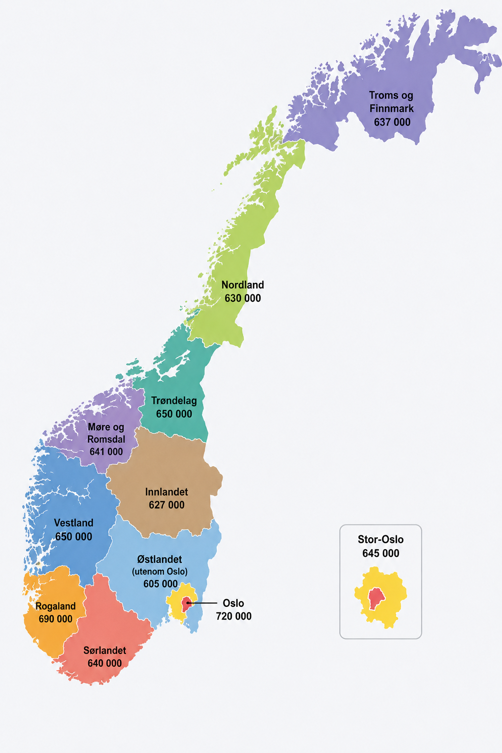 Lønnsfasiten: Hva tjener folk i ulike regioner?