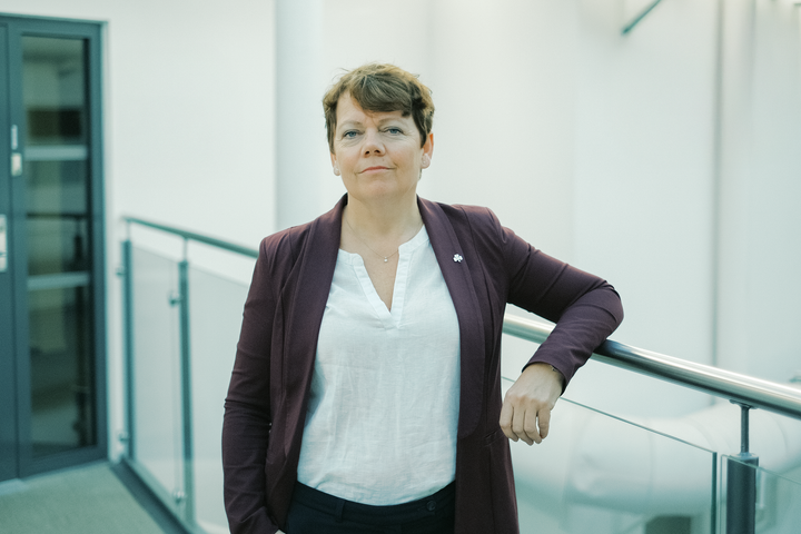 Konstituert generalsekretær i Saniteteskvinnene, May Britt Buhaug.