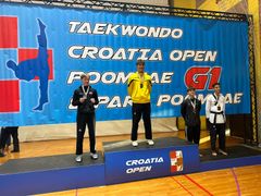 Sølv til Jens Grambo Gundersen under Croatia Open i Taekwondo Poomsae
