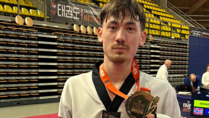 Kristian Borgen(22) tok gull i Dutch Open.